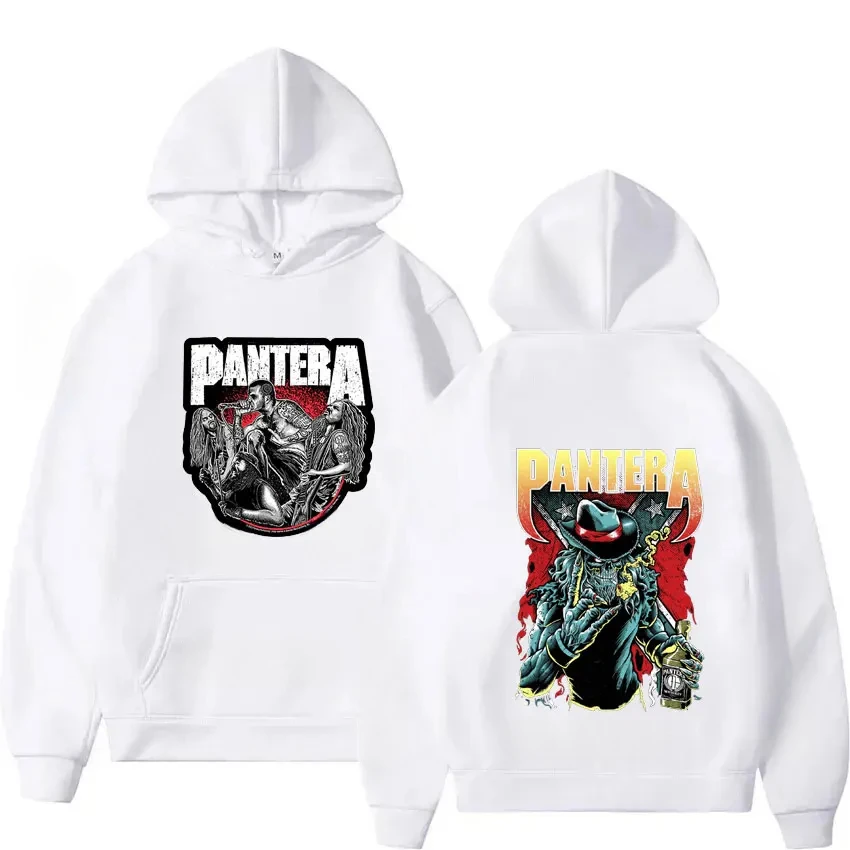 Pantera Hoodie Theme Heavy Metal Band Men's Clothing Y2k Hooded Shirt Hoody New Hoodies and Sweatshirts Autumn & Essentials