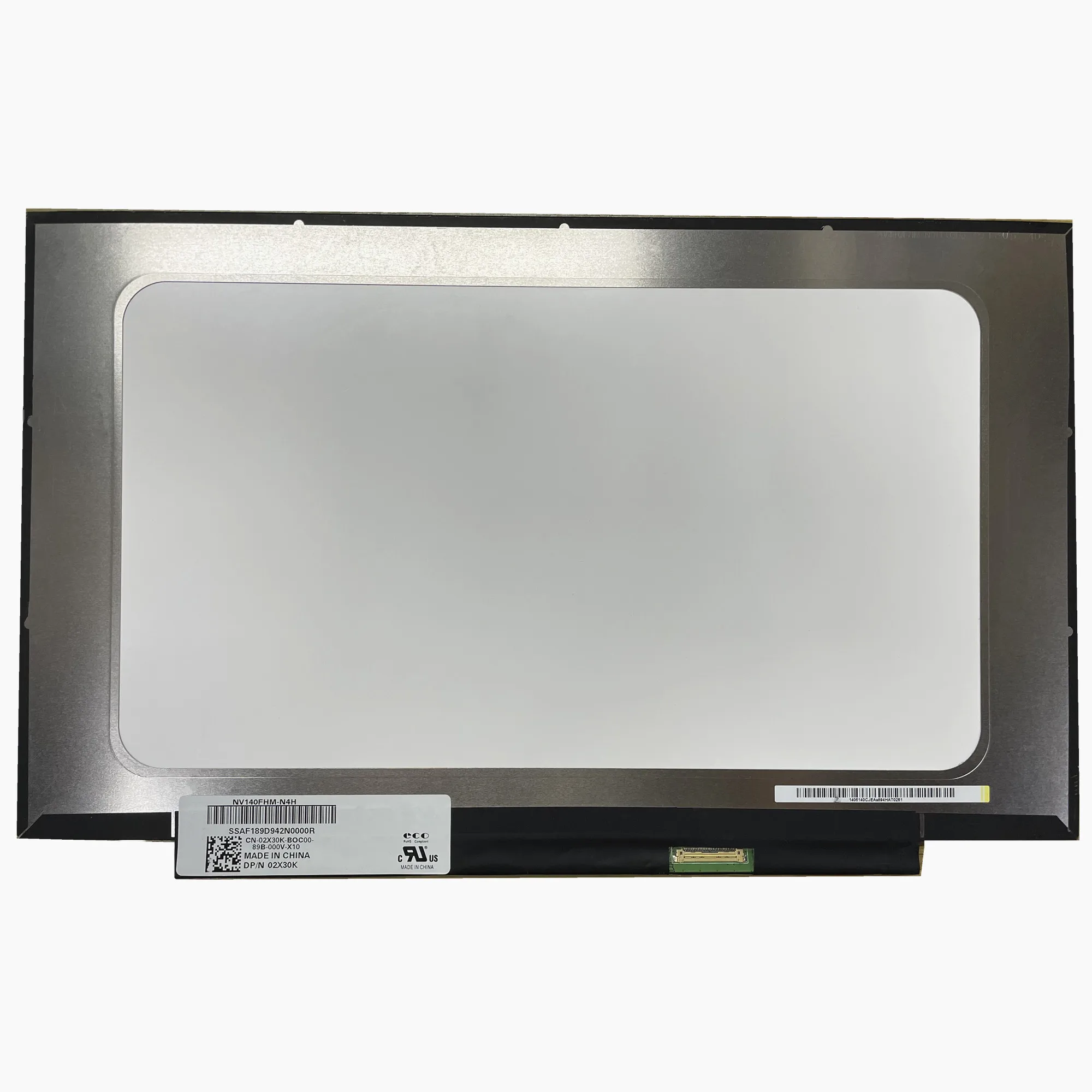 NV140FHM-N4H fit NV140FHM-N62 N61 N3B N47 N4C LP140WF7 SPC1 N140HCA-EBA NV140FHM-N4B LCD LED Screen 1920*1080 30 Pins IPS