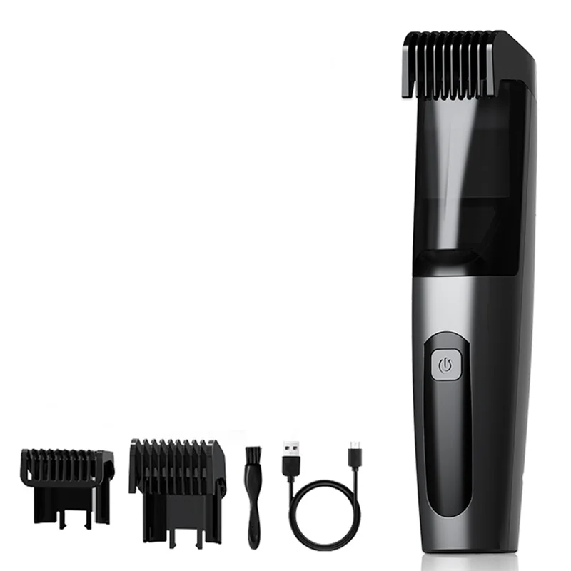 

B51C Men's Multi-Function Electric Shaver Hair Vacuum Clipper, Shaving Trimmer Rechargeable Mustache Trimmer