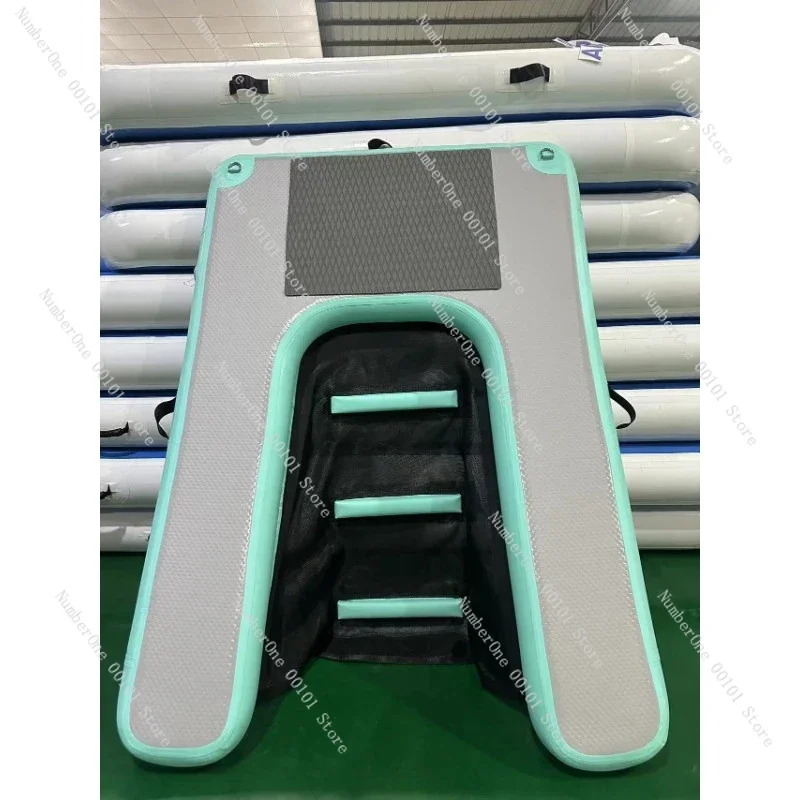 Dog Float Floating Ramp Ladder for Pools Boats Docks Dog on Water Ramp for Boat Dock or Pool Inflatable Pup Plank Floatable