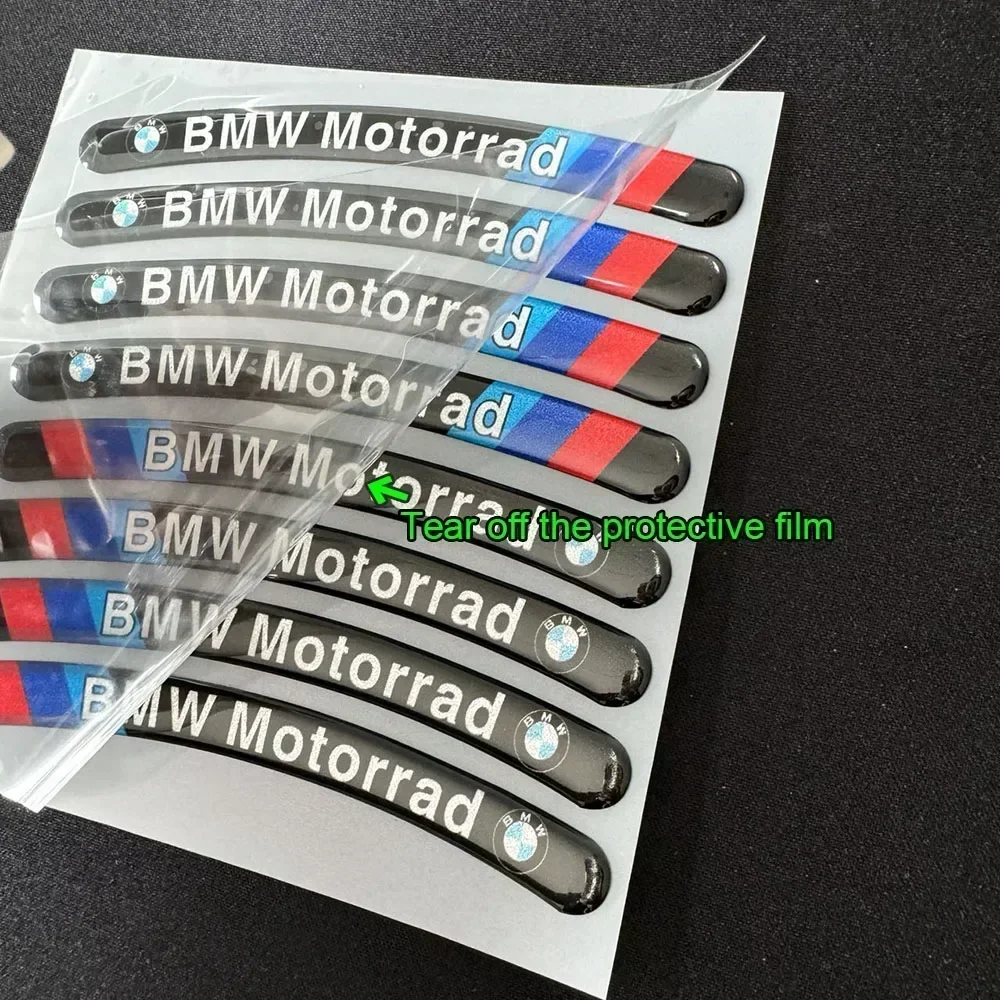 New Motorcycle Stickers Universal Wheel Stickers Bmw Wheel Modification Stickers Car Reflective Stickers Decor