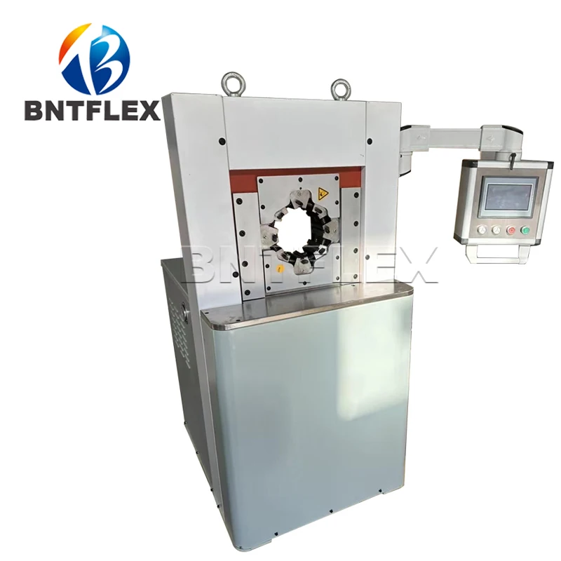 Automatic Manual Hose Crimping Machines New Rubber Engine Motor Pump Gear Bearing Factory Construction Manufacturing Plant Use