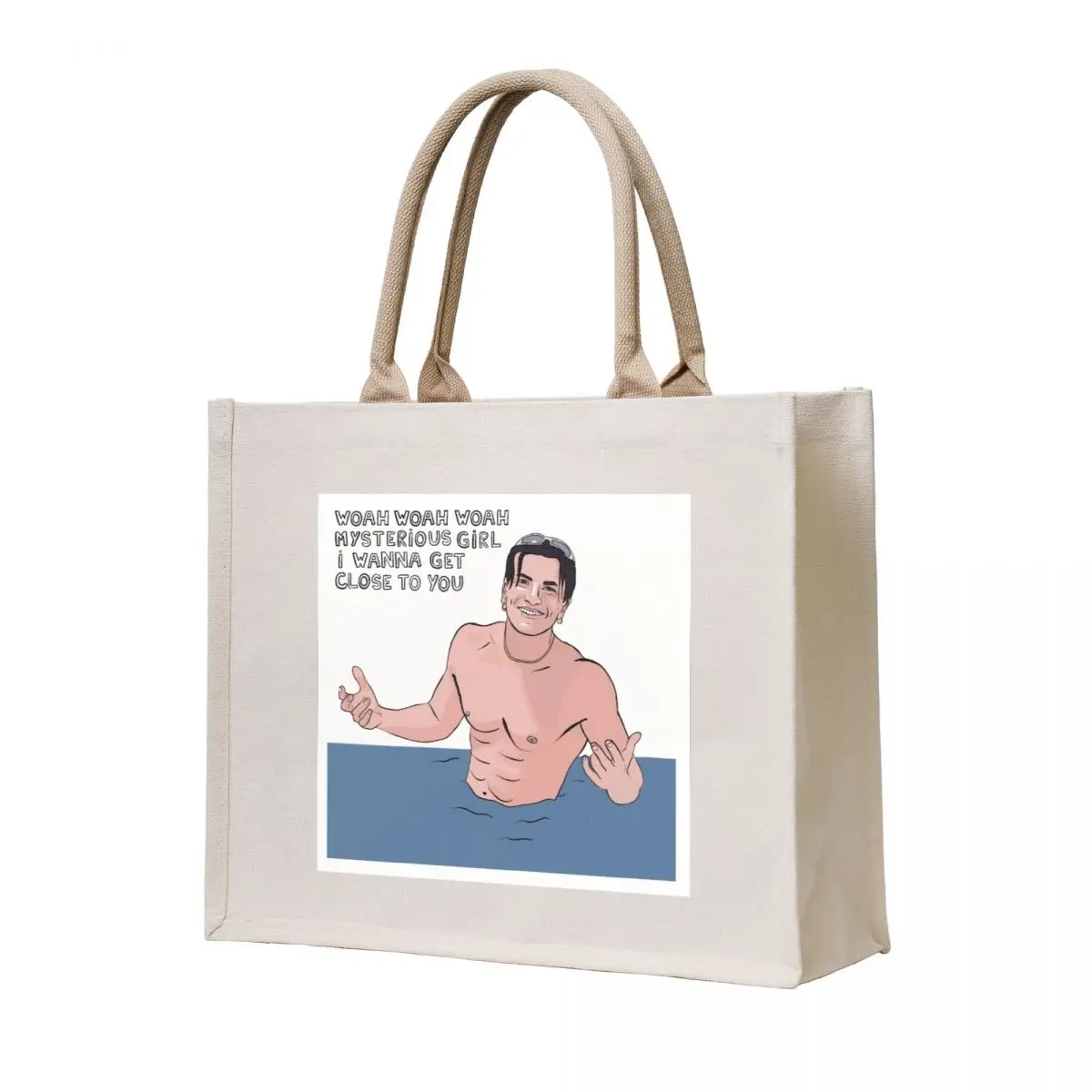 

Peter Andre Mysterious Girl design, back to the 90s Tote Bag custom bags Women's bags Beach bag ecological bags