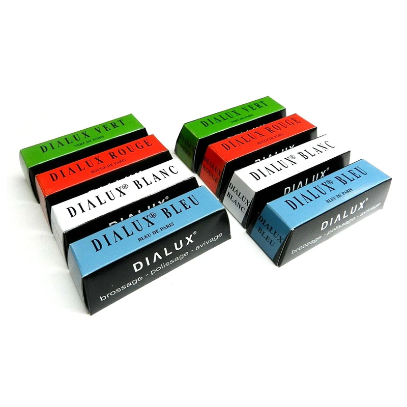 Dialux قسط تلميع مجمع جلخ لصق التلميع الشمع بار المعادن مجوهرات الذهب تلميع ساعة أداة إصلاح