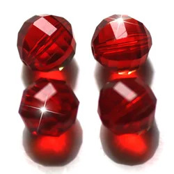StreBelle AAA Round 48Facets Cutting Multi Colors 8mm Faceted Crystal Glass Loose Spacer Beads 50pcs/Lot For Jewelry Making DIY