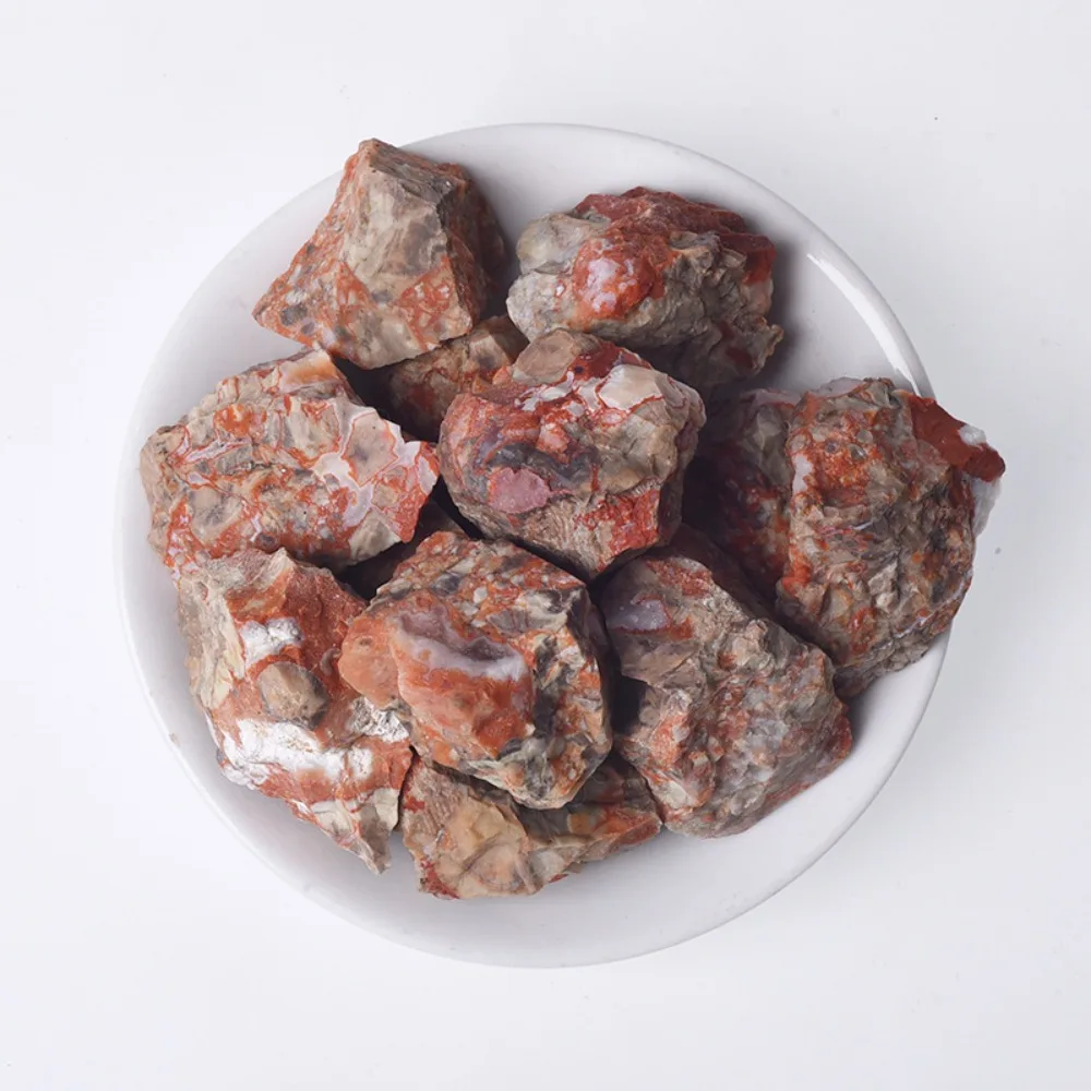 

1pc/100g Natural Money Agate Raw Stoen Beautiful Stones Are Used for Interior Decoration Garden Decoration Mineral Specimens