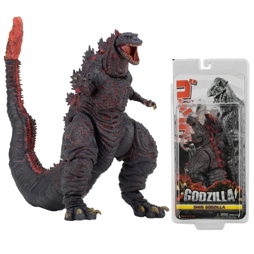 

Genuine Godzilla Dinosaur Monsters Action Figures Limited Edition Cartoon Characters Children Toys Room Decoration Birthday Gift