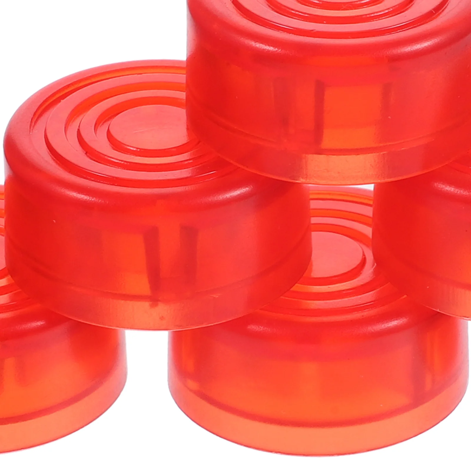 

10Pcs Instrument Supplies Versatile Guitar Pedal Toppers Comfortable Use Guitar Effects Pedal Footswitch Topper