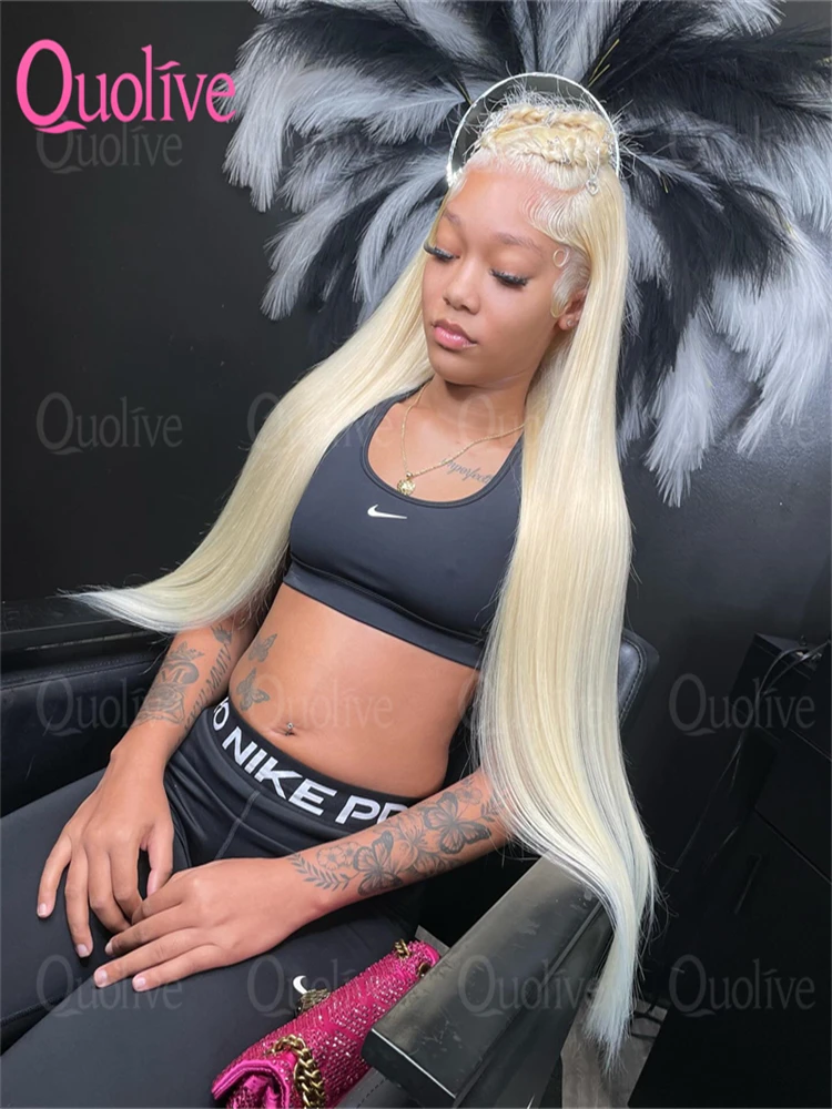 شقراء 613 Hd الدانتيل الباروكة الأمامية 13x6 13x4 الدانتيل الشفاف شعر مستعار أمامي العظام شعر طبيعي مفرود الباروكات للنساء 30 بوصة شعر مستعار برازيلي #1