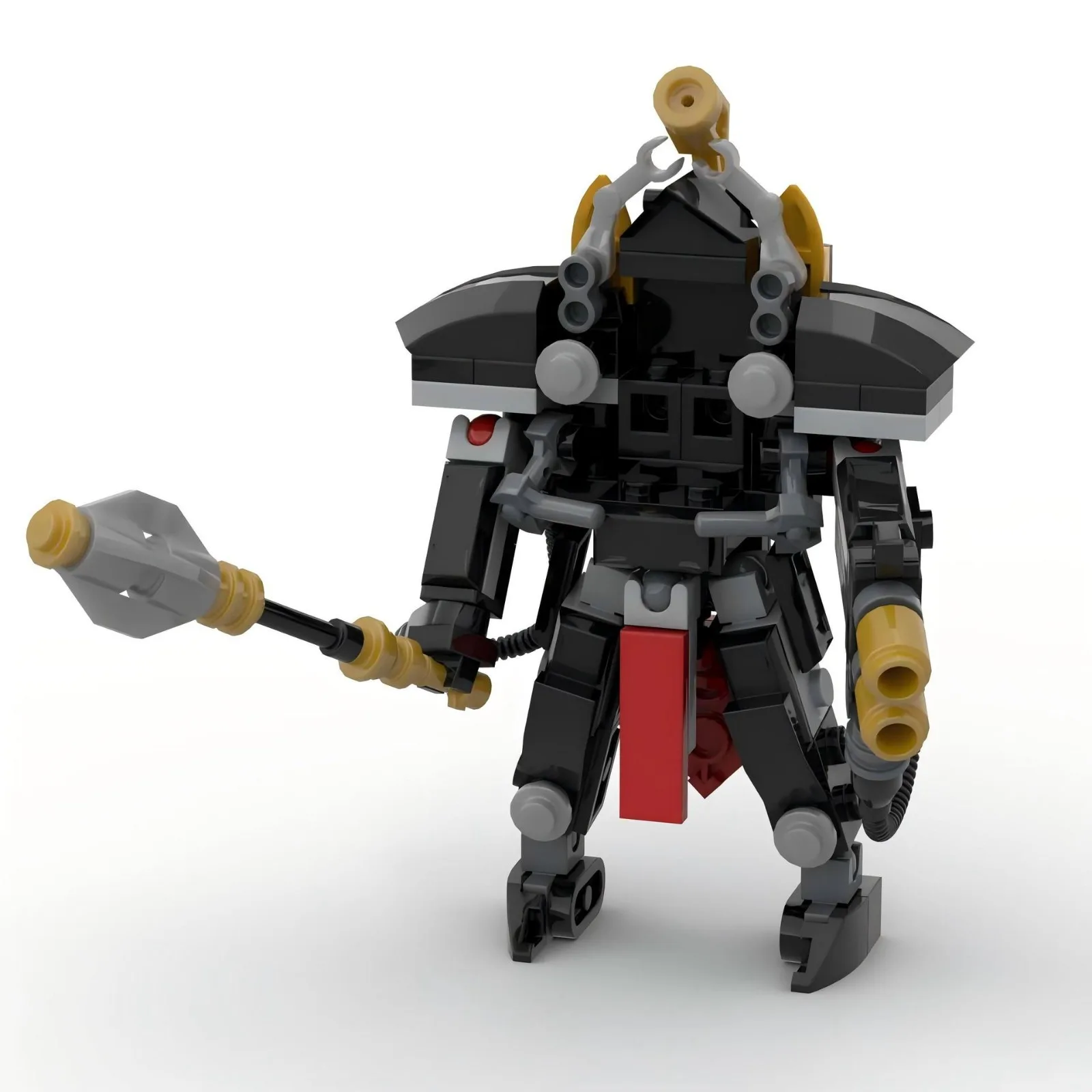 

Набор строительных блоков MOC, совместимый с обладункой Paragon Warrior в стиле LEGOeds для мальчиков