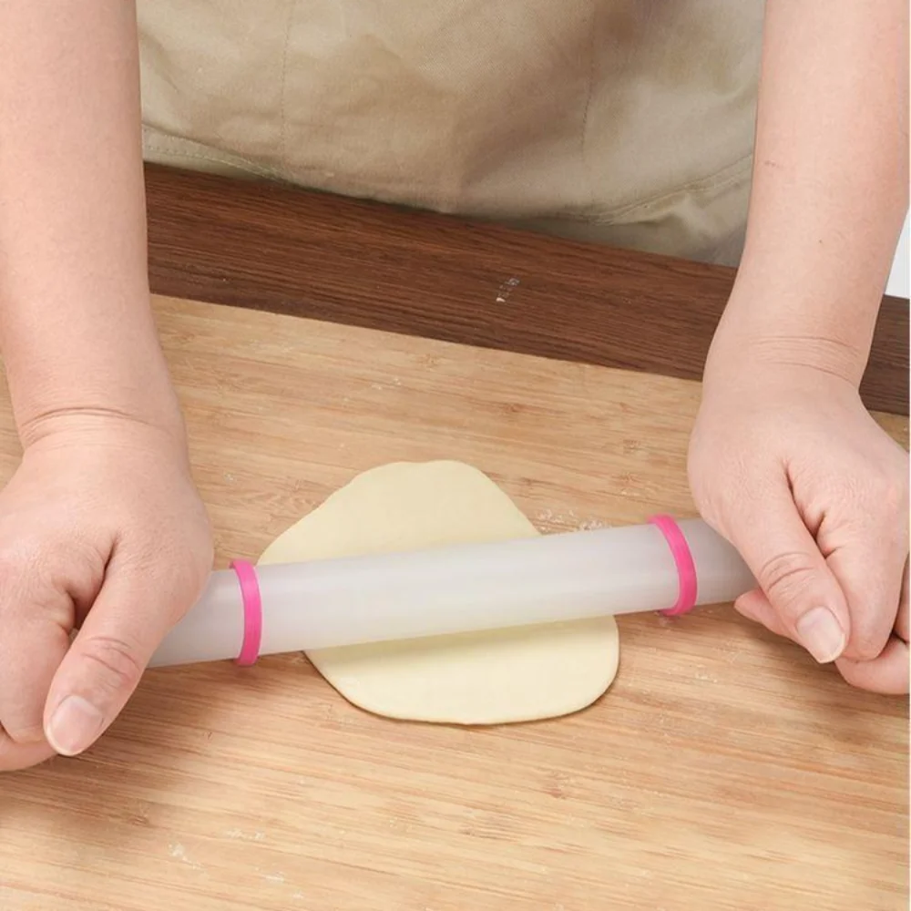

Plastic Rolling Pin PP,Fondant Dumpling Cake Pastry Cooking Baking Tools Non-stick Household Baking Cake Mold Kitchen Tools