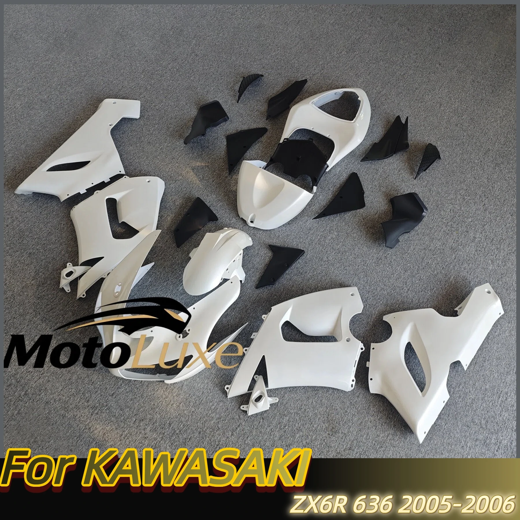 Injection Mold New ABS Motorcycle Fairings Kit Fit For KAWASAKI ZX6R 636 2005 2006 05 06 Bodywork Set Custom Purple