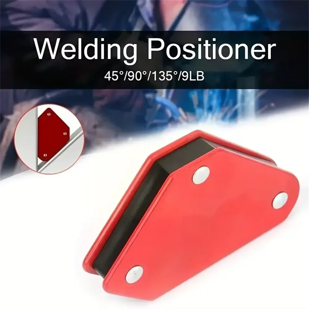 4pcs Welding Magnet Magnetic Holder 45/90/135 Degrees 9LB Arrow Clamp Magnetic Clamp For Welding Positioner Locator Tools image 5