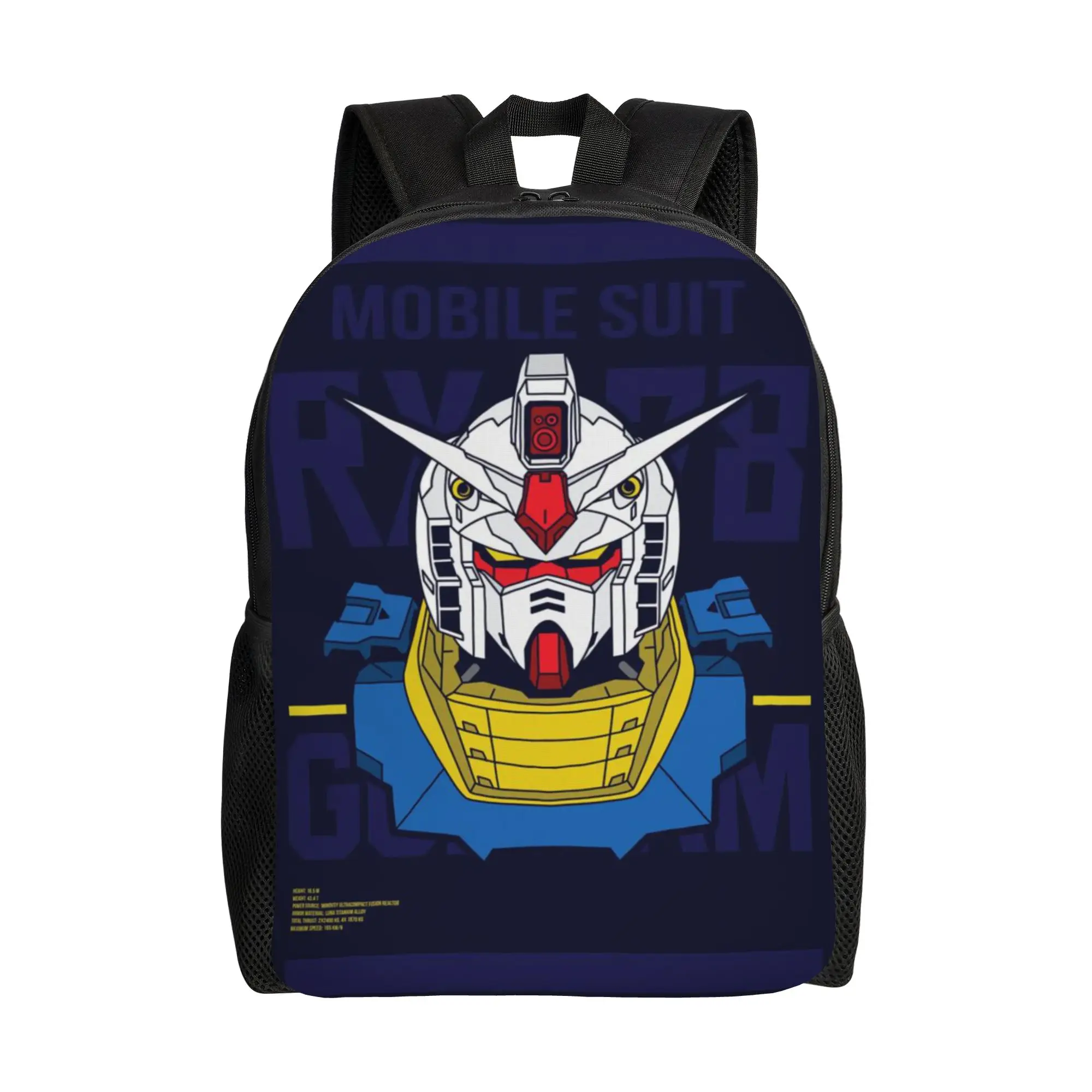 

Back to school season RX 78 2 (5) Backpack Gundam Unisex Lightweight Backpack