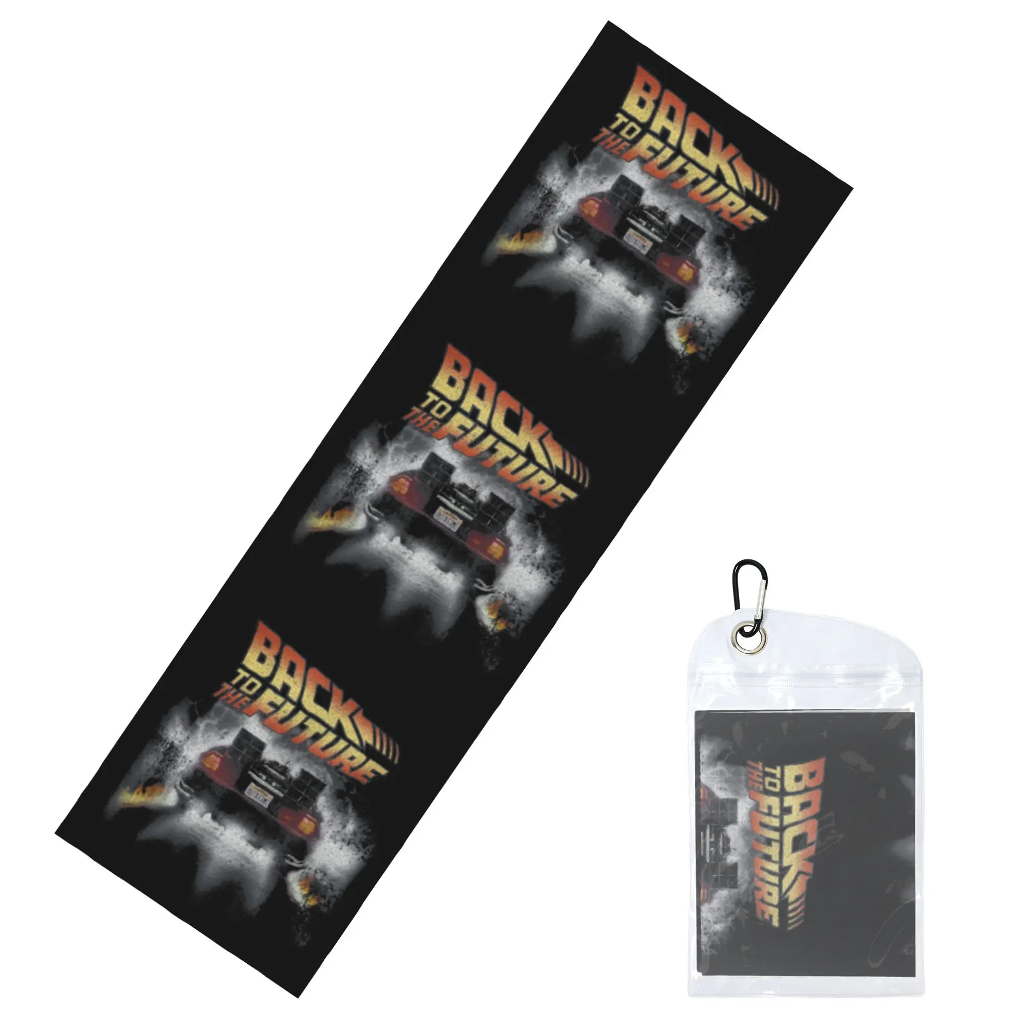 Movies Race Cars Back To The Future Cold Exercise Towel  Yoga And Fitness Running Activities Travelling Swimming Camping Towels