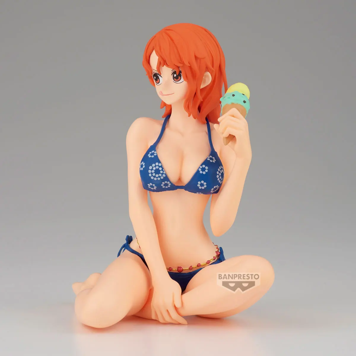 Figura de Acción de PVC de BANDAI BAPRESTO ONE PIECE Anime GLITTER GLAMOURS NAMI NICO ROBIN Estilo Verano, Juguetes Coleccionables del Modelo One Piece