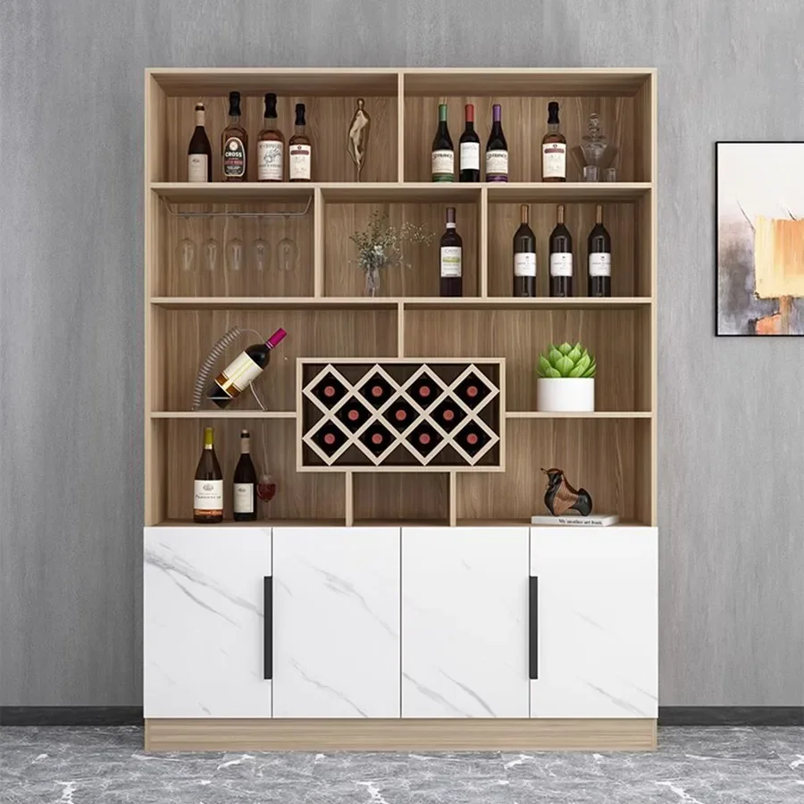 

Living Room Bar Cabinet Modern Handle Mobile Narrow Square Small Ideas Minature Vertical Wine Rack Vintage Vitrina Art Furniture