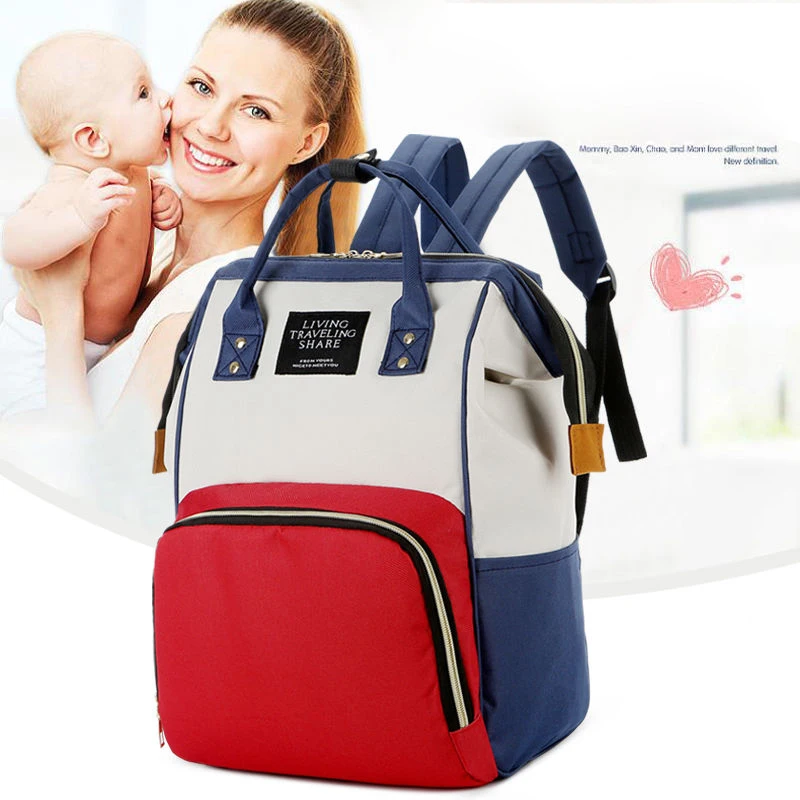 

Multi-function Diaper Bag Outdoor Travel Diaper Folding Nappy Mommy Bag Waterproof Mummy Baby Diaper Bag Backpack For Baby Care