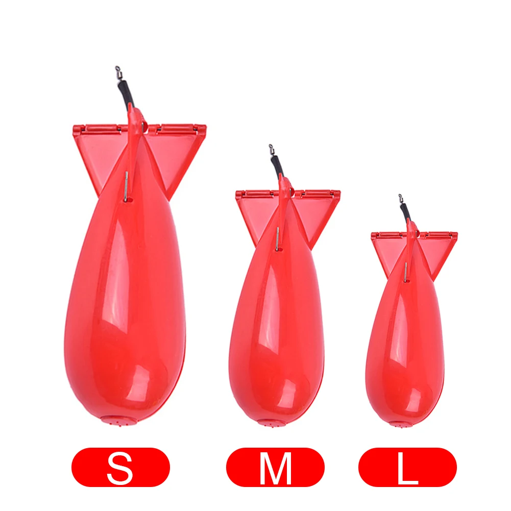 Fishing Feeder Spod Bomb 3 Size Float Bait Holder Maker Pp Material Pellet Rocket Feeder Long Shot Tackle Gear Accessories view 5
