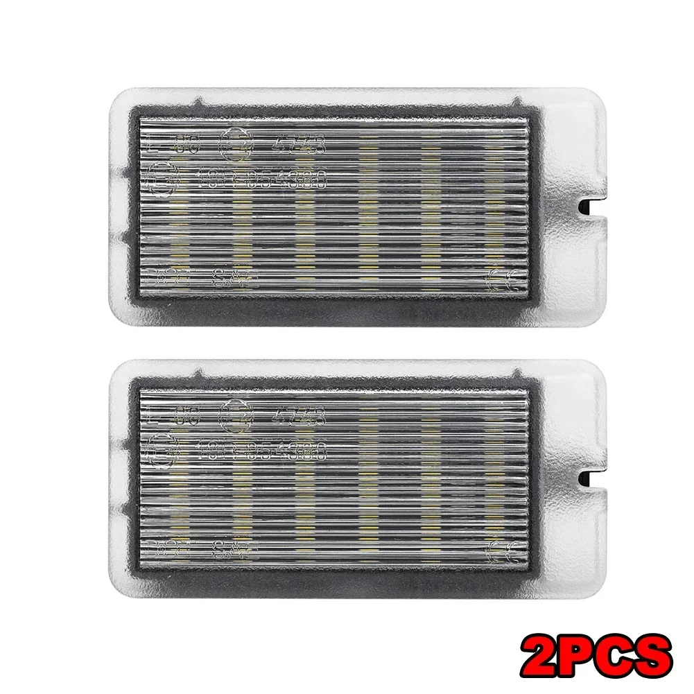 1/2Pcs For Nissan Dacia Renault Clio Megane 2 3 Espace 4 Twingo Grand Scenic Car LED Trunk Light Luggage Compartment Trunk Lamp