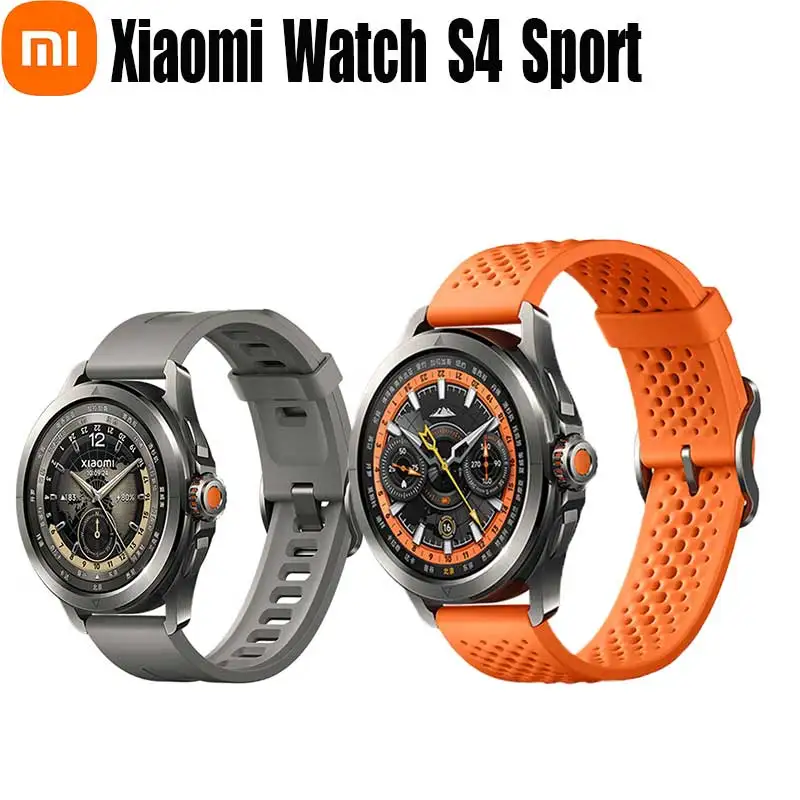 NEW Xiaomi Watch S4 Sport Version Blood Oxygen Stress Sleep Detection 5ATM Waterproof Sports Tracking Smartwatch S4 Men Women