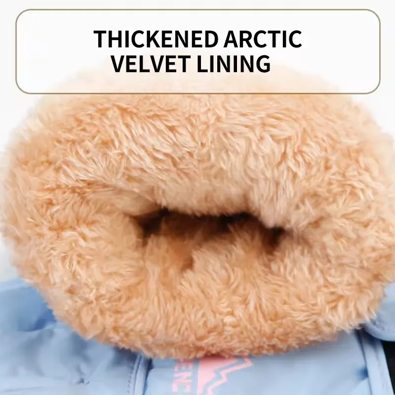 Теплые и толстые водонепроницаемые перчатки унисекс с сенсорным экраном, противоскользящие, для катания на лыжах на открытом воздухе, велосипедное оборудование, теплые ветрозащитные совместимые перчатки