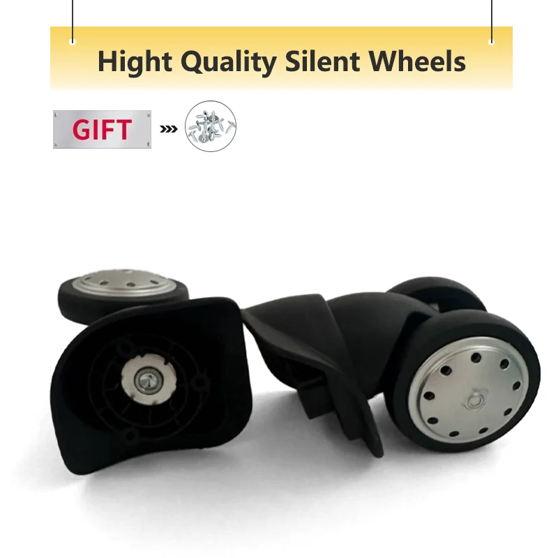 

Suitcase Pulley Cloth Box Repair Trolley Universal Wheel W332 Trolley Box Wheel Silent Wheel Maintenance Roller
