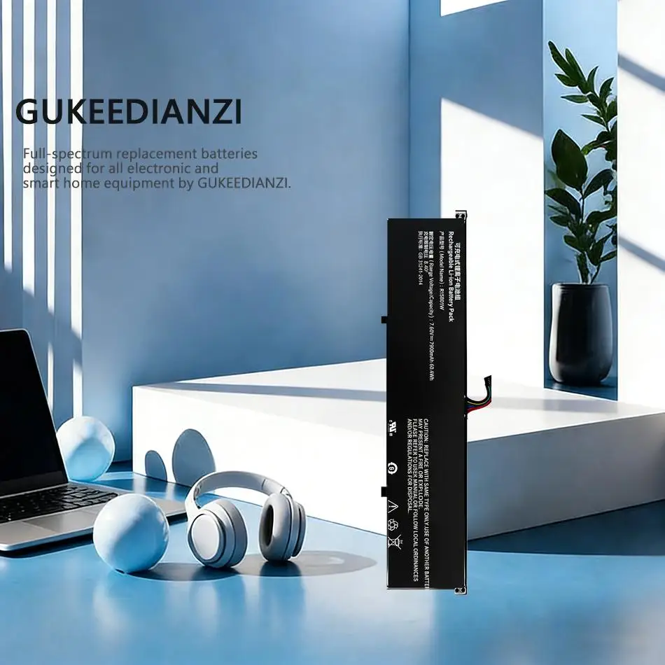 

High-Efficiency 7900Mah Laptop Battery Premium Replacement R15B01W For Xiaomi Pro I5 15.6"