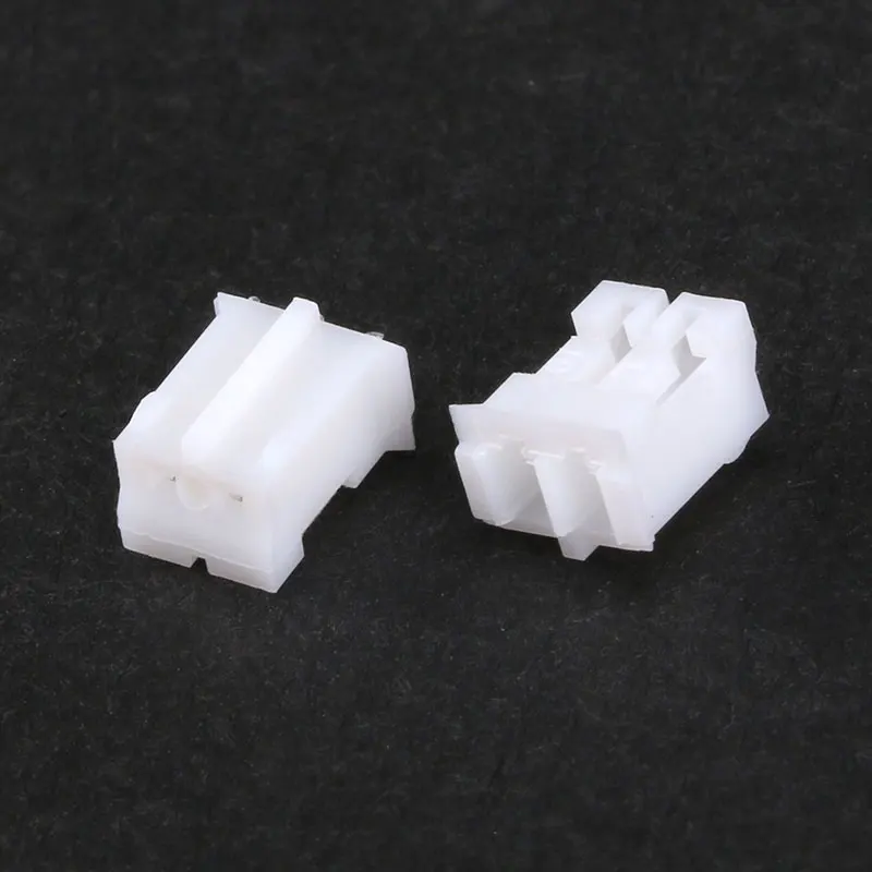 50PCS PH2.0 2MM Housing Case  2P/3P/4P/5P/6P/7P/8P/9P/10P White Male  Connector
