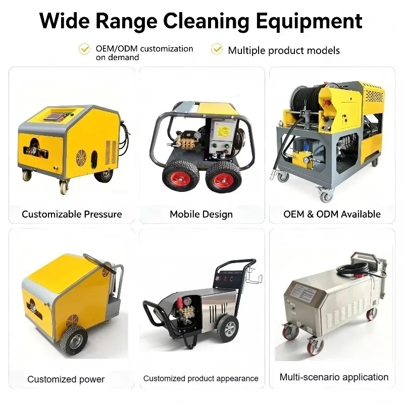 Cold Water Sprayer For Cleaning And Descaling, Suitable For Industrial Cleaning, Customizable Models, Motor Drive