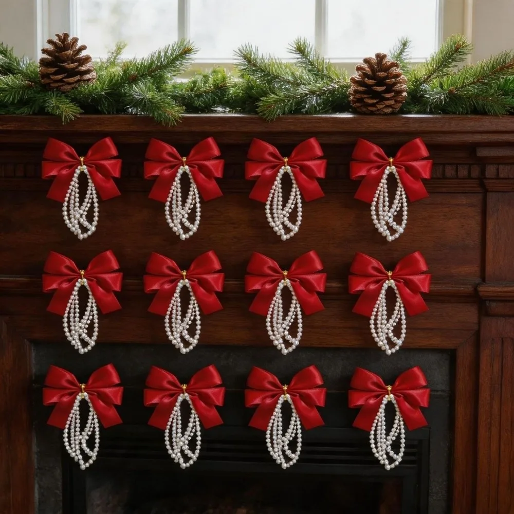 12pcs Set Christmas Tree Bows - огляд і ціна Gift Box Wrap Set