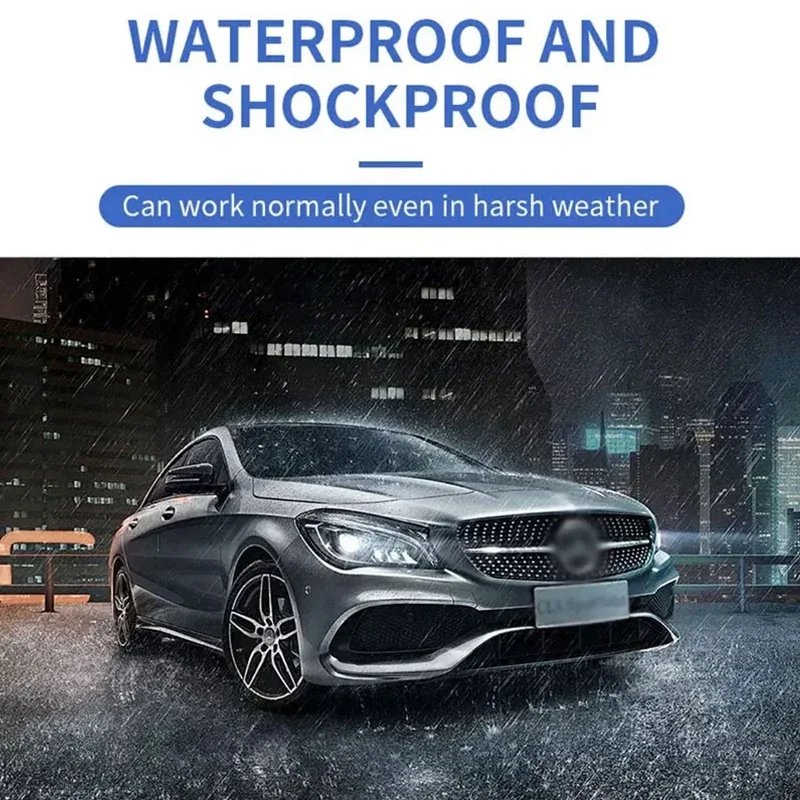 4 個 18.5 ミリメートル車用駐車センサーパークトロニックリバースプローブブラックレッドグレーシルバーホワイト車両用センサーフィッティング