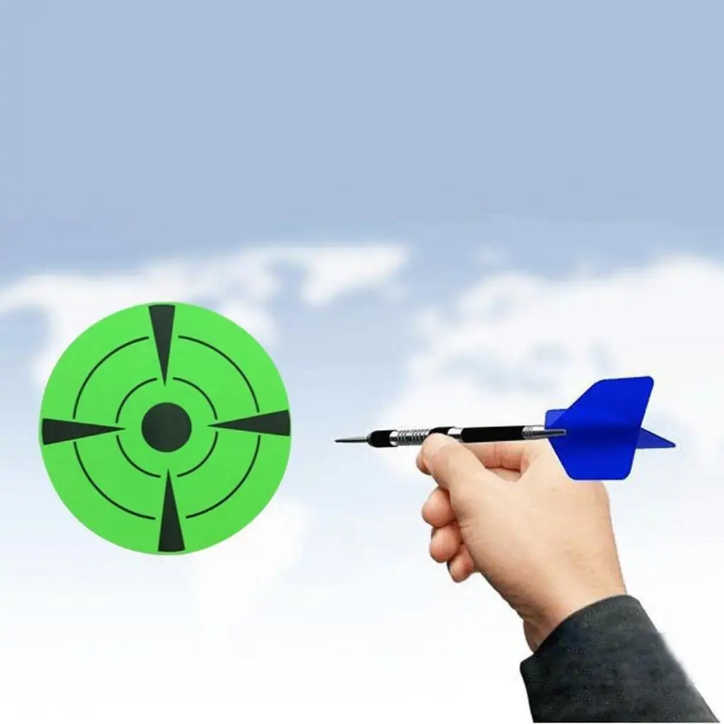 Stickers Self Adhesive 3 Inch Round Dots Instant Feedback Paper Pasters for Pistol Airsoft
