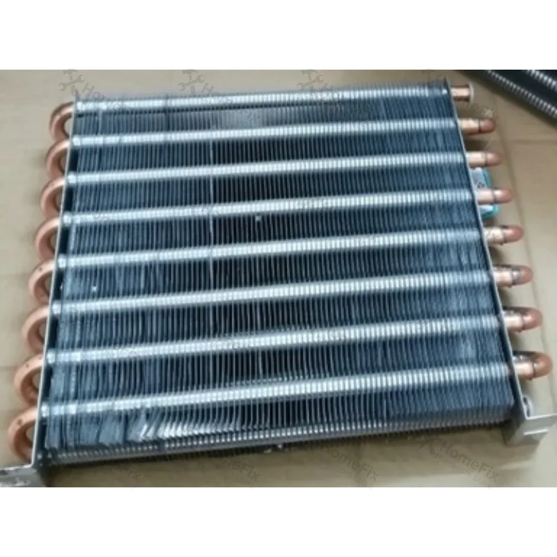 1PC New Refrigerator Condenser 7mm Copper Tube Aluminum Fin Small Cooling Radiator