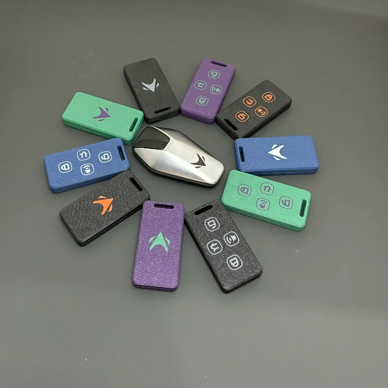 For BAIC ARCFOX Alpha T5 αS5 Car Key Modified Key Fob Shell Anti-Scratch Electric Auto Card Case Cover Modification Accessories