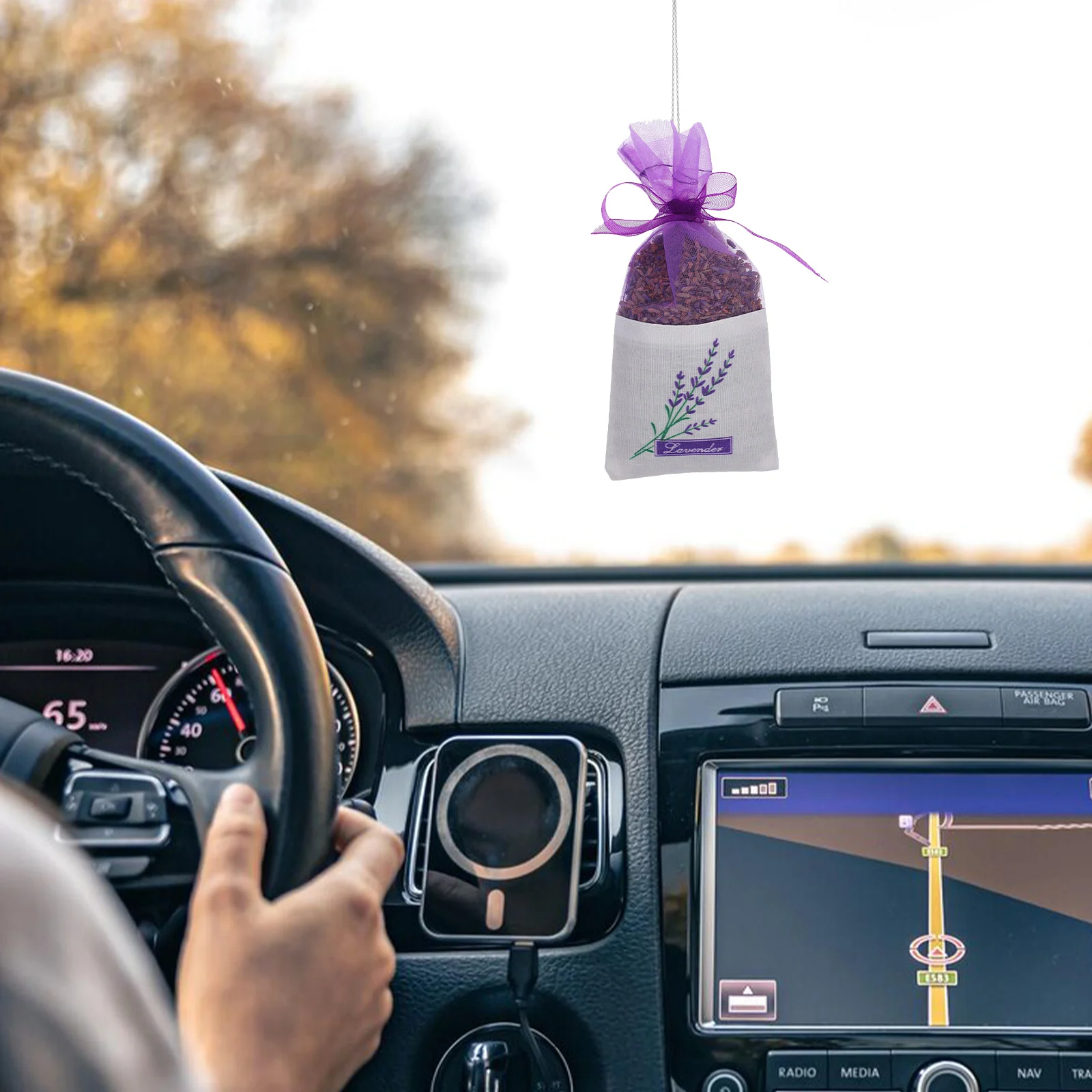 

30 Pcs Sachet Bag Bags Lavender Print Sachets for Empty Lavendar Freshener Pouches