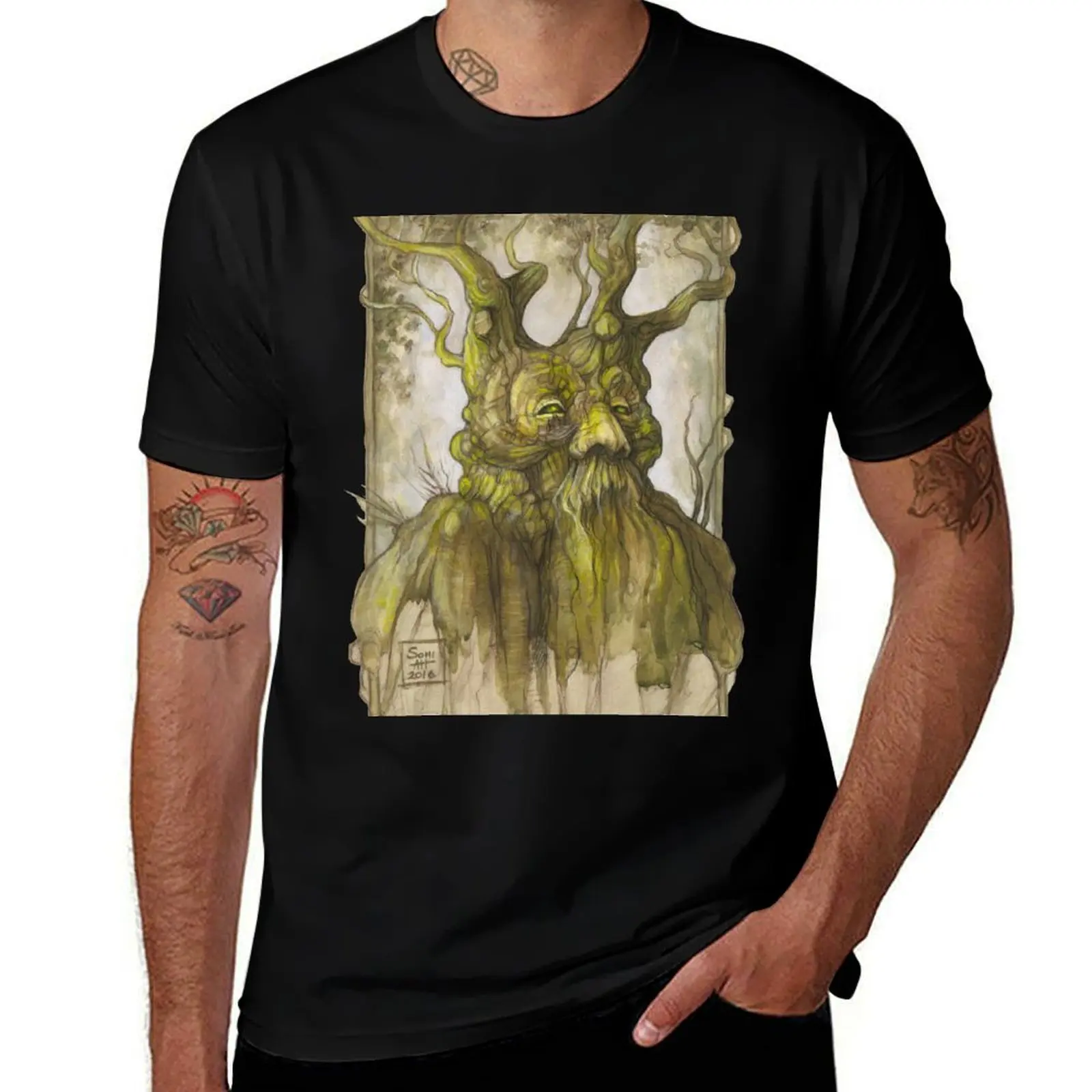 

Treebeard T-Shirt t shirts cotton 100% man tshirt T-Shirt