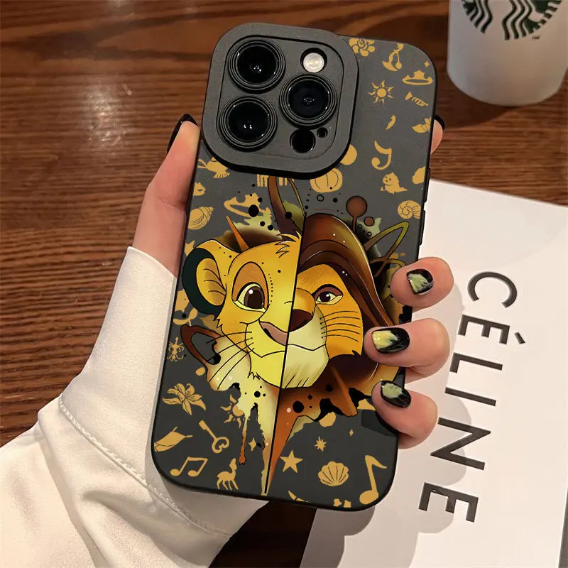 The Lion King Disneys Hot Simba Pupil Full Screen Phone Case For Xiaomi Redmi 8 9A 9T 9C 10 K20 30 40 Note 7 8 9 9s 10 11 Pro 4G