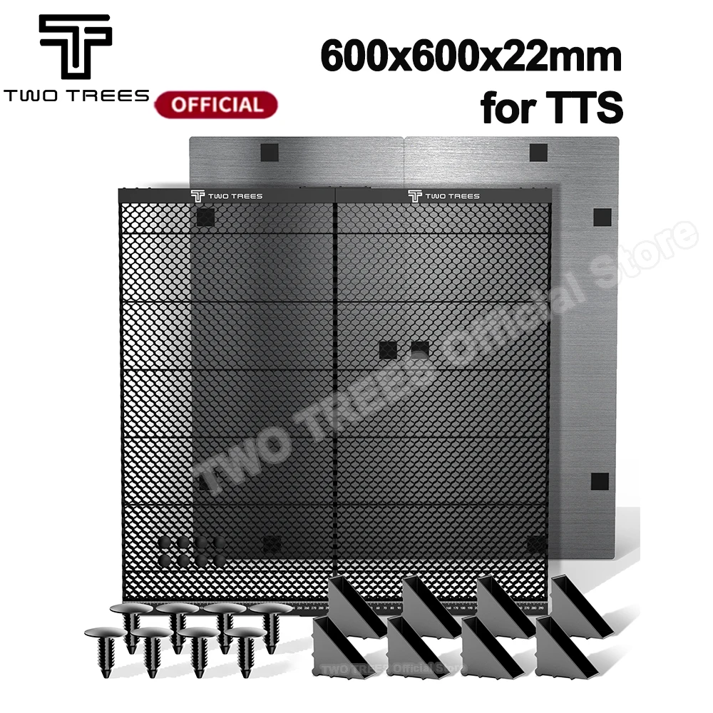 Upgrade Spliceable Honeycomb Working Table For Laser Engraver TTS-55/TTS-10 pro Expansion kit 600x600mm Size Honeycomb Panel Bed