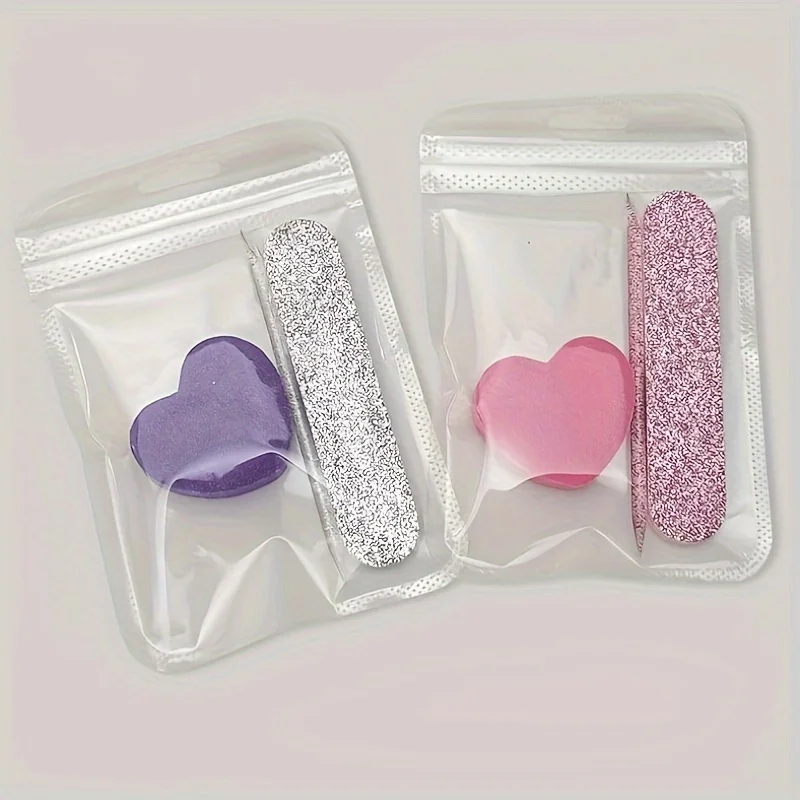 

3 sets Nail Art Kit - Dotting Pen, Heart Buffer & Wood File for Polishing & Shaping