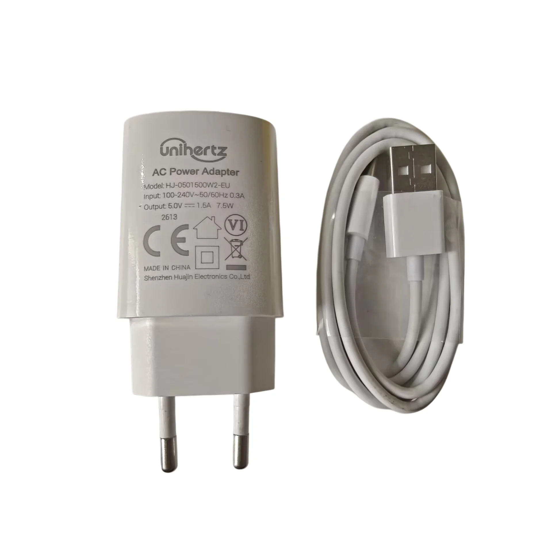 New Original For Unihertz Jelly Star Jelly 2 Phone Adapter 7.5W Charger EU Plug Travel + USB Cable Data line