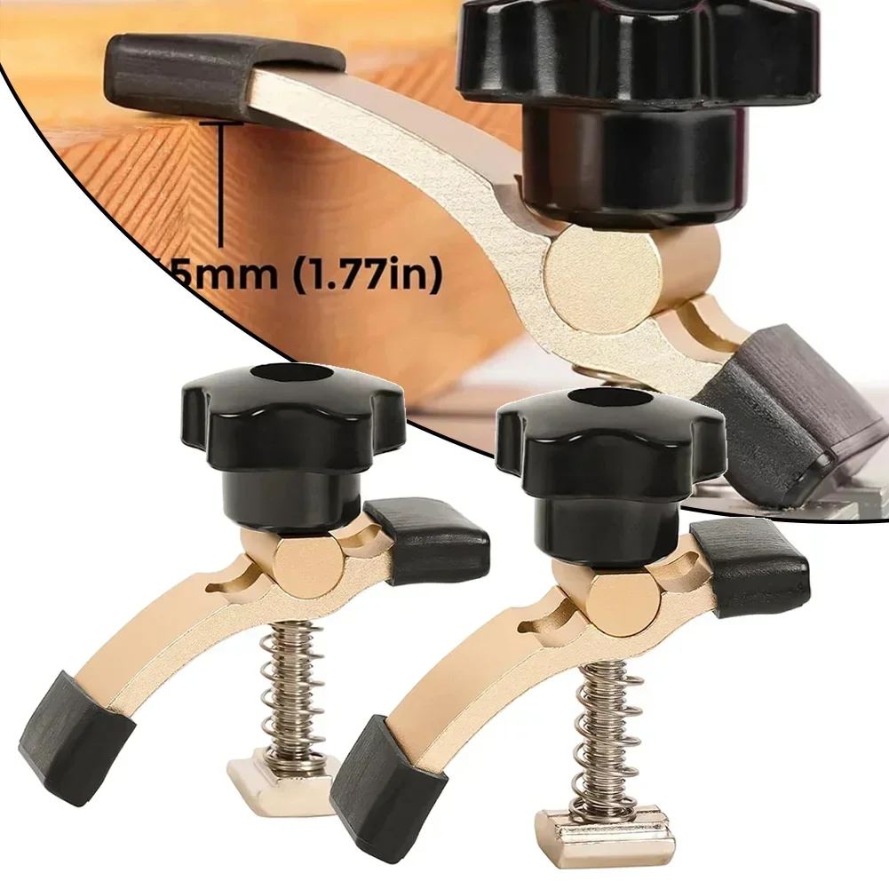 2pcs Hold Down Clamps For 3018 Series CNC Router Machine Drill Presses Woodworking And Metalworking Accessories