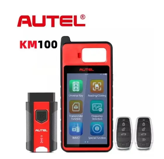 2022 Locksmith Tools Autel Key Programmer MaxiIM KM100 Universal Key Generator Km100e Update Online Lifetime PK IM508 IM608 IMMO