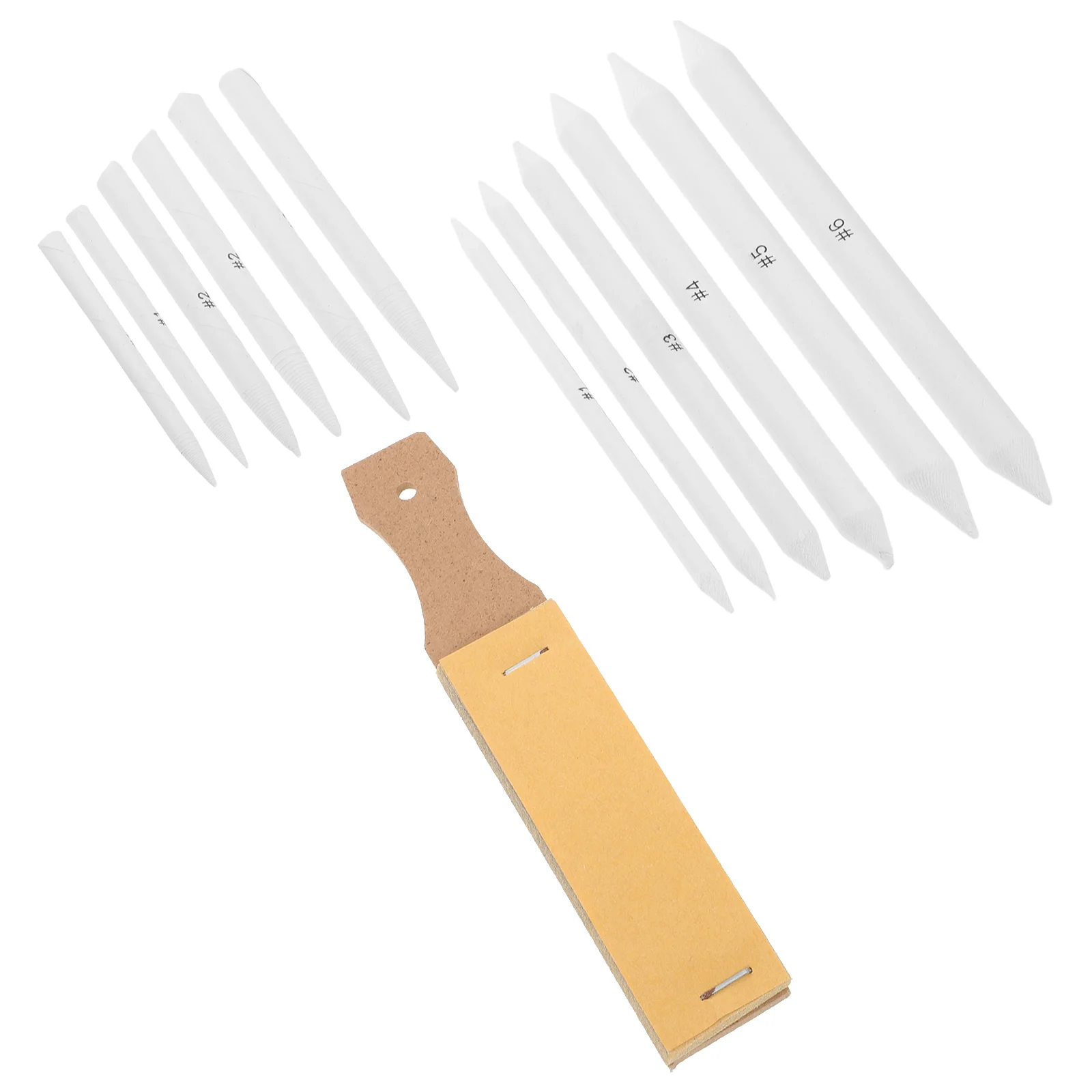 

1Set Sketching Tools Blending Stump Set Sandpaper Board Art Supplies Pencil Charcoal Pastel Sketching Blending Stump