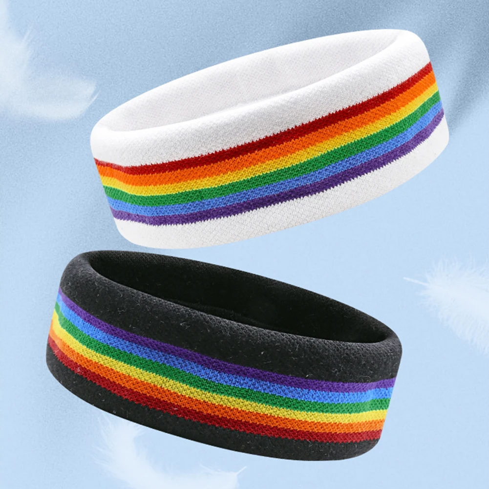 Sport-Stirnband, feuchtigkeitsableitend, Lauf-Kopfbedeckung, elastisch, für Männer und Frauen, zum Laufen, Tennis, Basketball, Fußball, Volleyball