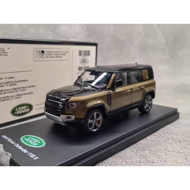 

Diecast TSM 1/43 Scale Land Rover Defender 110X SUV New Alloy Car Model Collectible Toy Gift Souvenir Display Ornament