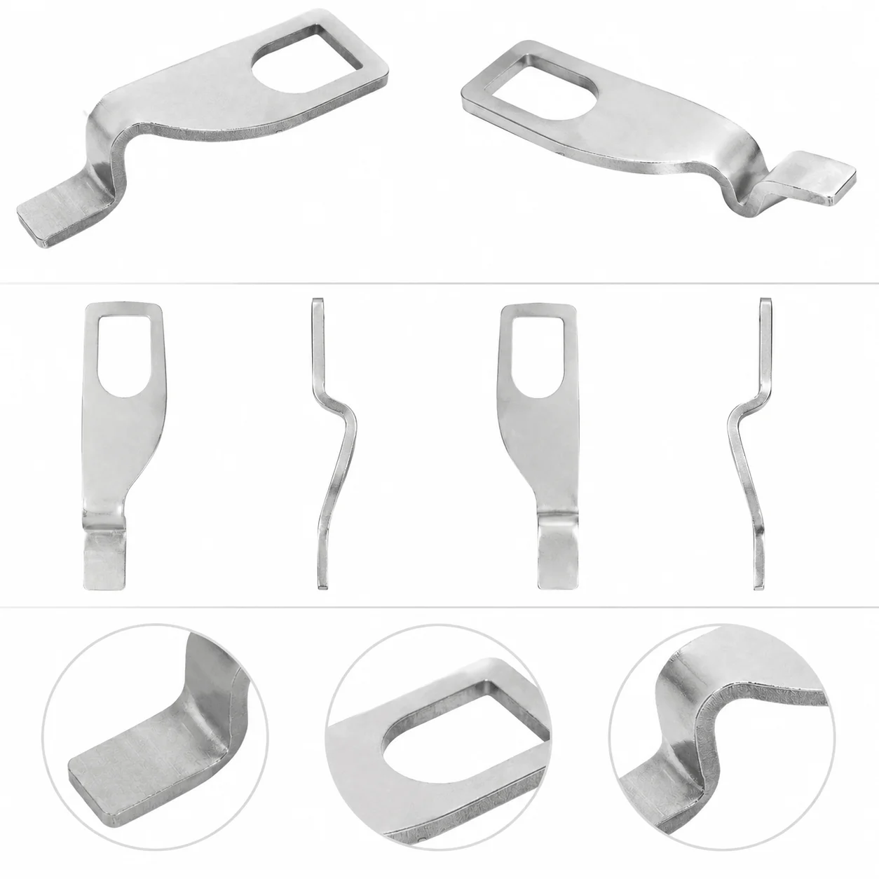 Aluminum Alloy Trailer Hitch Extender for VW T4 T5 T6 Tailgate Bracket, Car Modification Repair Connecting Accessory
