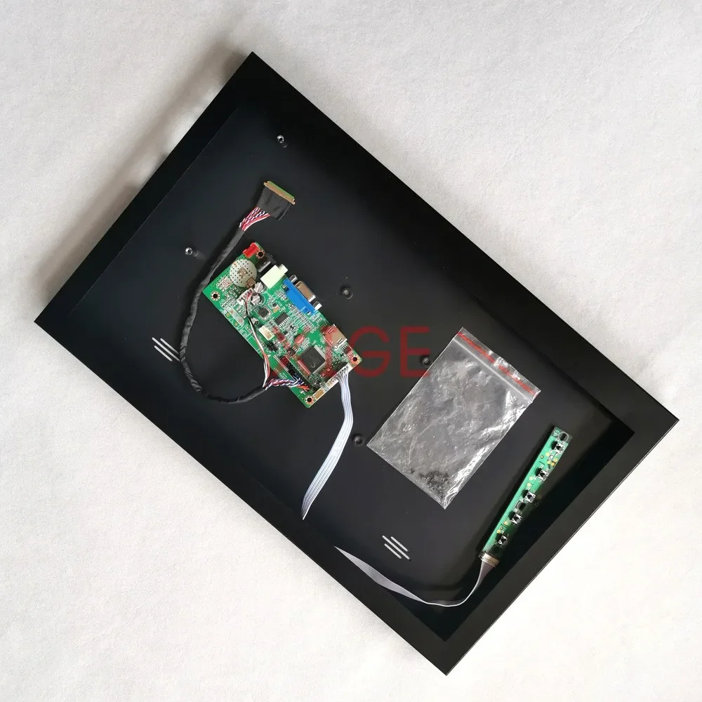 

For LP156WF1/LP156WF2/LP156WF4 Driver Board+Metal Shell 1920*1080 HDMI-Compatible VGA 15.6" DIY Kit LVDS 40 Pin Display Portable