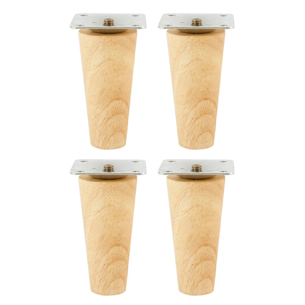 8/10/15cm Solid Wood Furniture Leg Straight Feet Sofa Bed Cabinet Table And Chair Replacement Feet Sloping Feet Replacement
