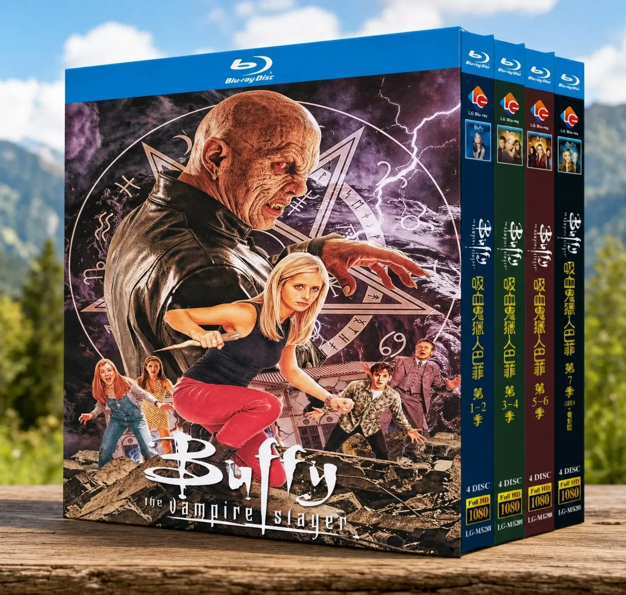 Buffy The Vampire Slayer Season 1-7 Blu-ray Box Set New Sealed YIHUI
